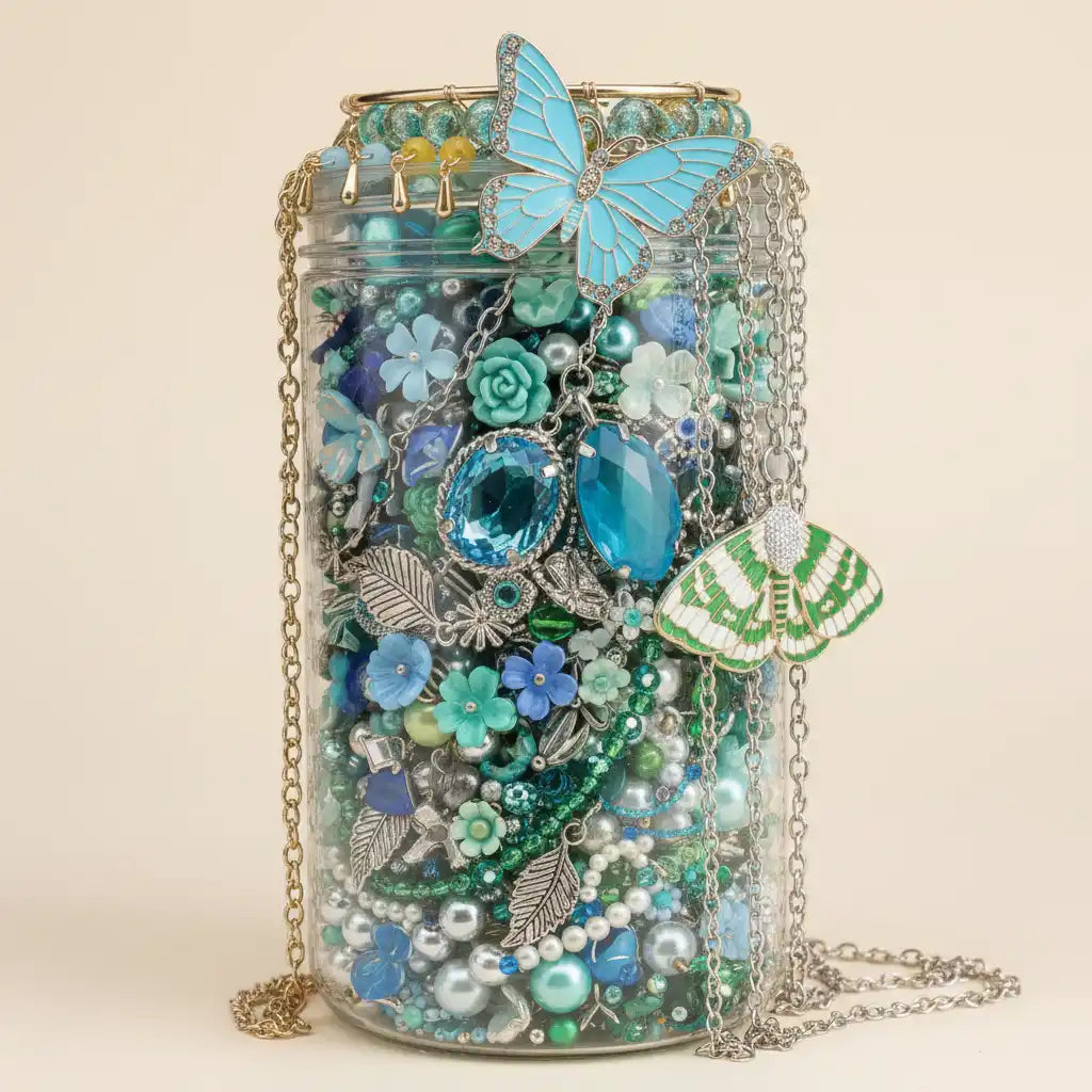 Butterfly & Bloom Mystery Jewelry Jar – 40+ Surprise Pieces | MystiBox
