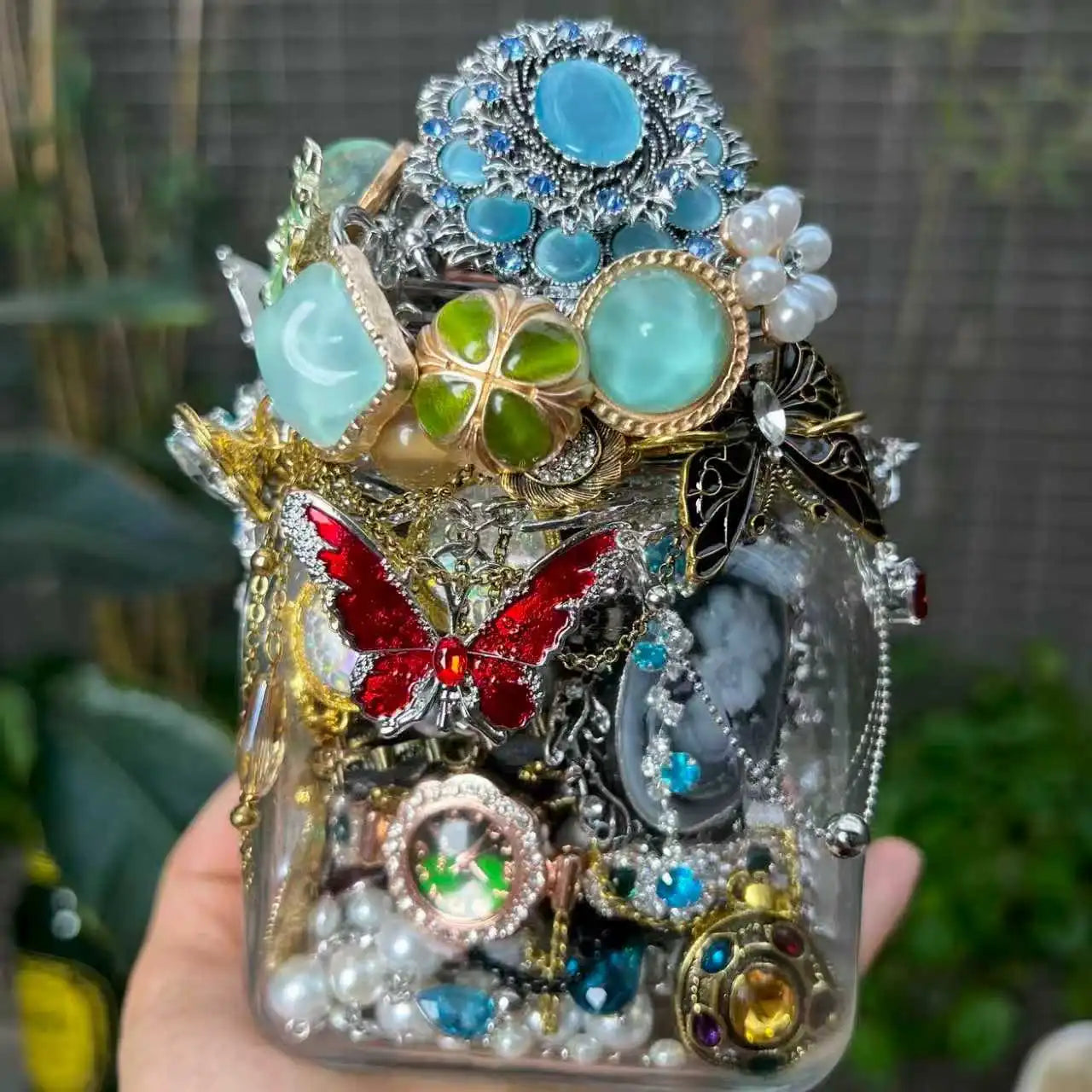 Mystery Jewelry Box – 25+ Surprise Pieces for Women, Rings Necklaces Earrings | MystiBox Glow