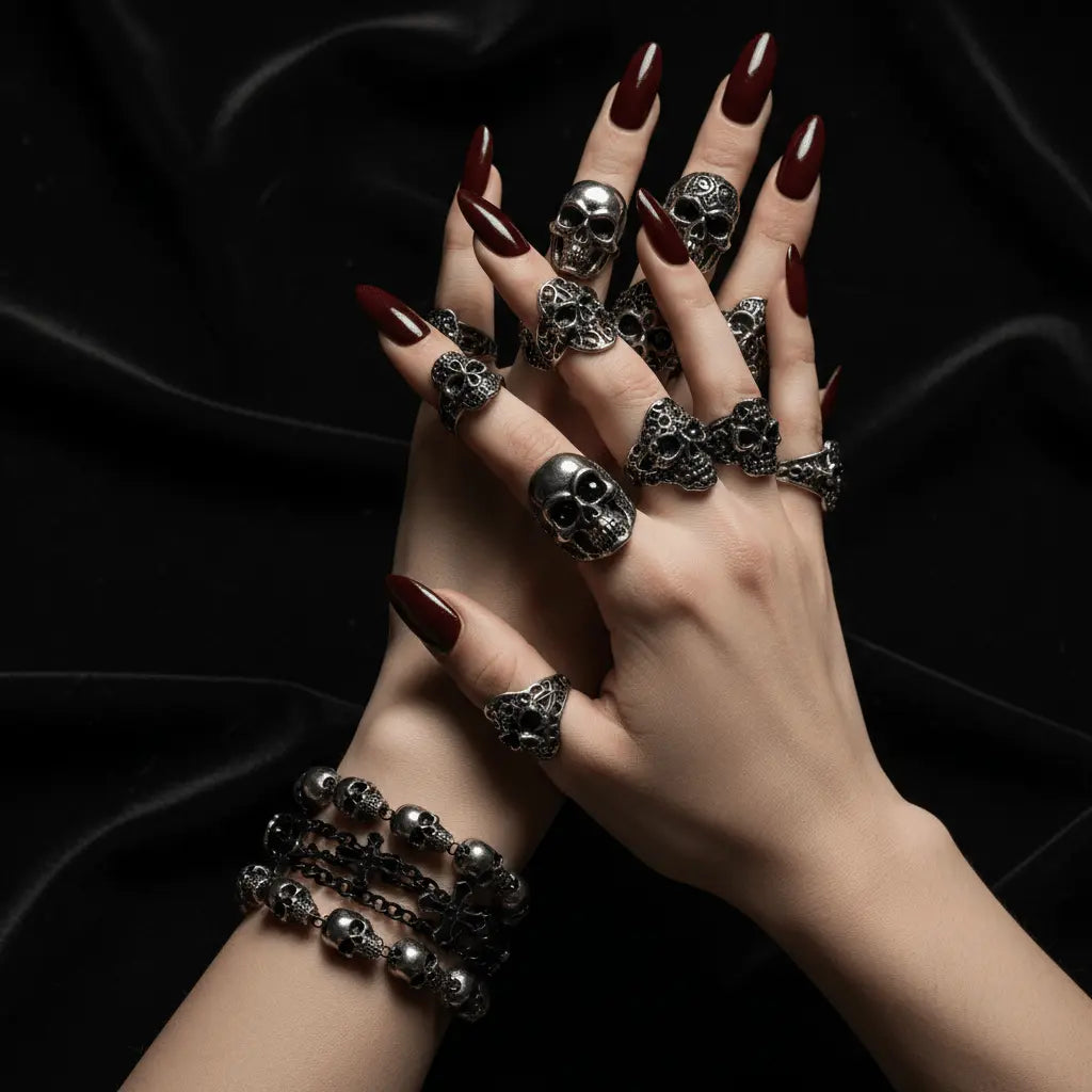Vampire Chalice – 30-Piece Gothic Jewelry Gift Set gothic jewelry gift set photo 6