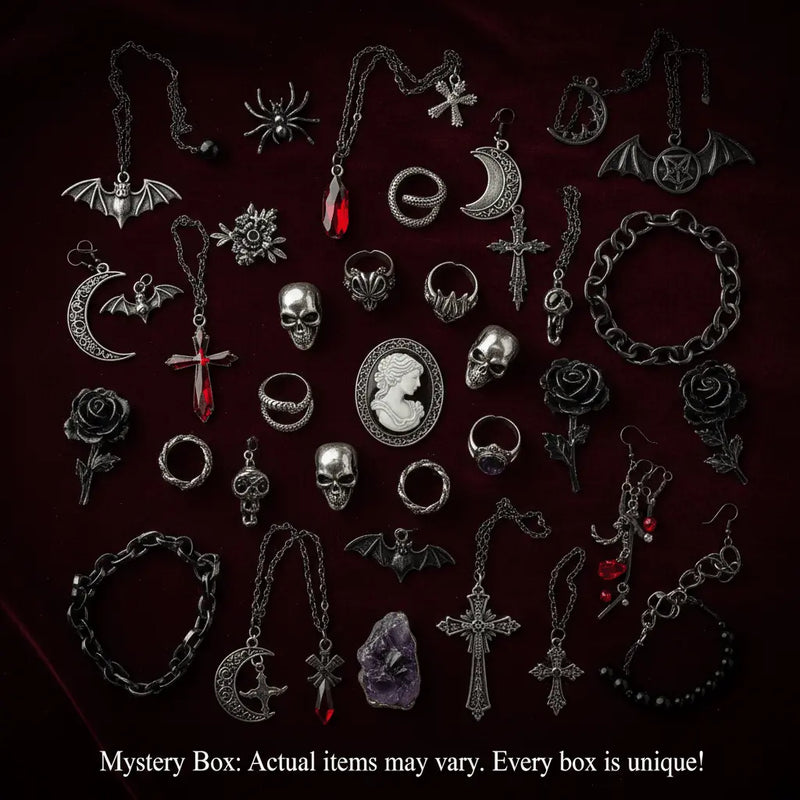 Vampire Chalice – 30-Piece Gothic Jewelry Gift Set gothic jewelry gift set photo 4