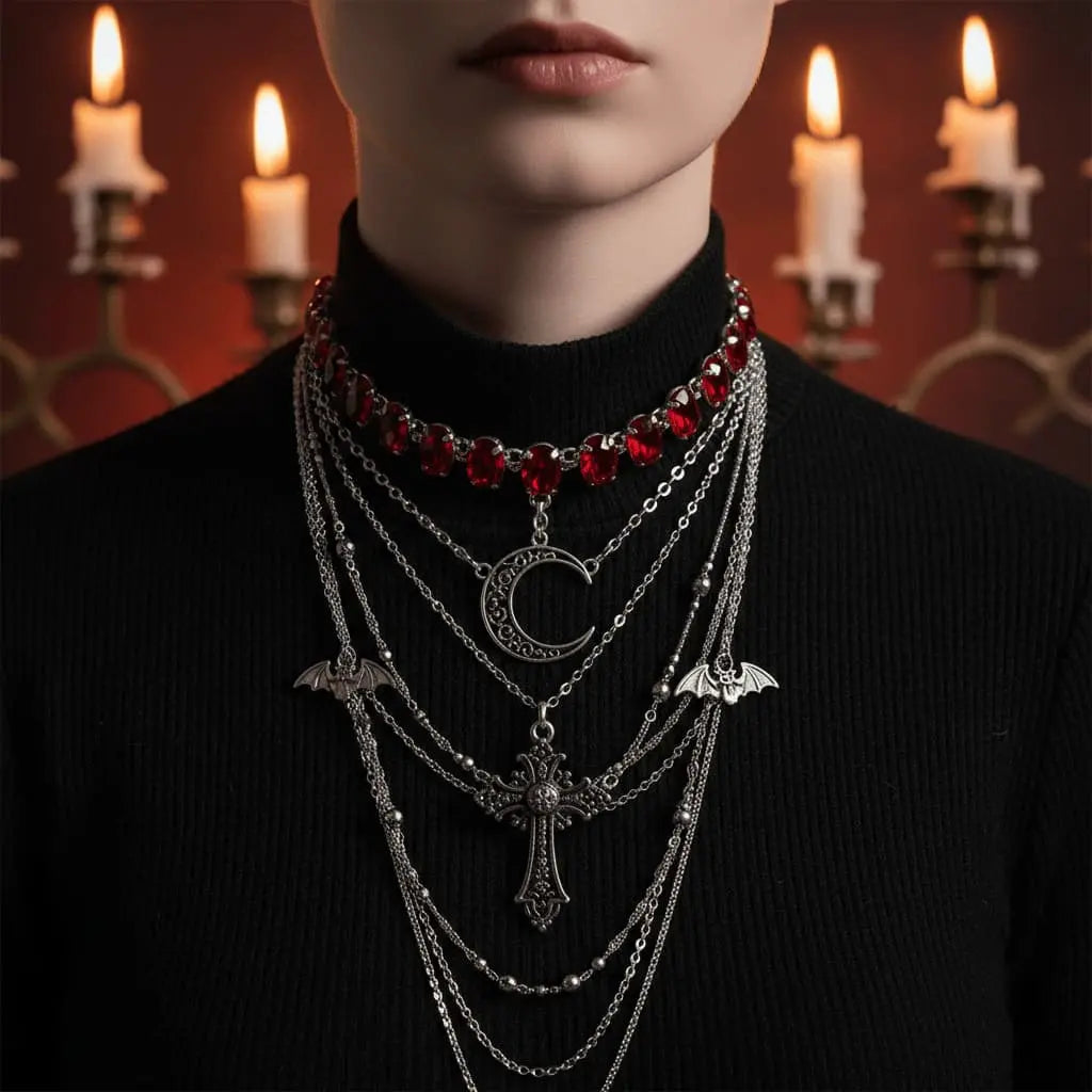 Vampire Chalice – 30-Piece Gothic Jewelry Gift Set gothic jewelry gift set photo 8