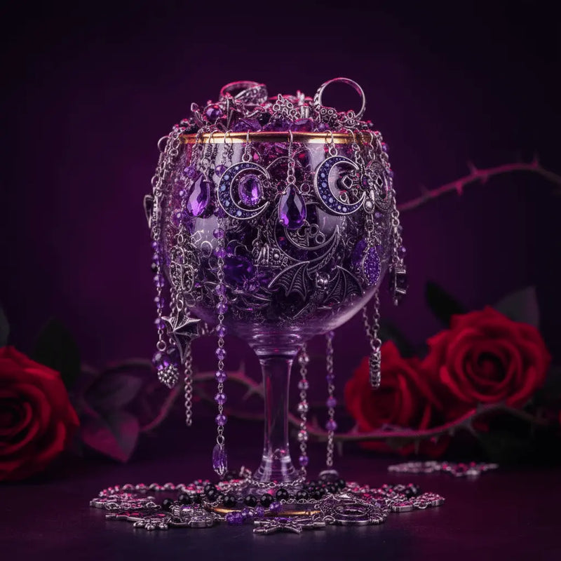 Vampire Chalice – 30-Piece Gothic Jewelry Gift Set gothic jewelry gift set photo 3