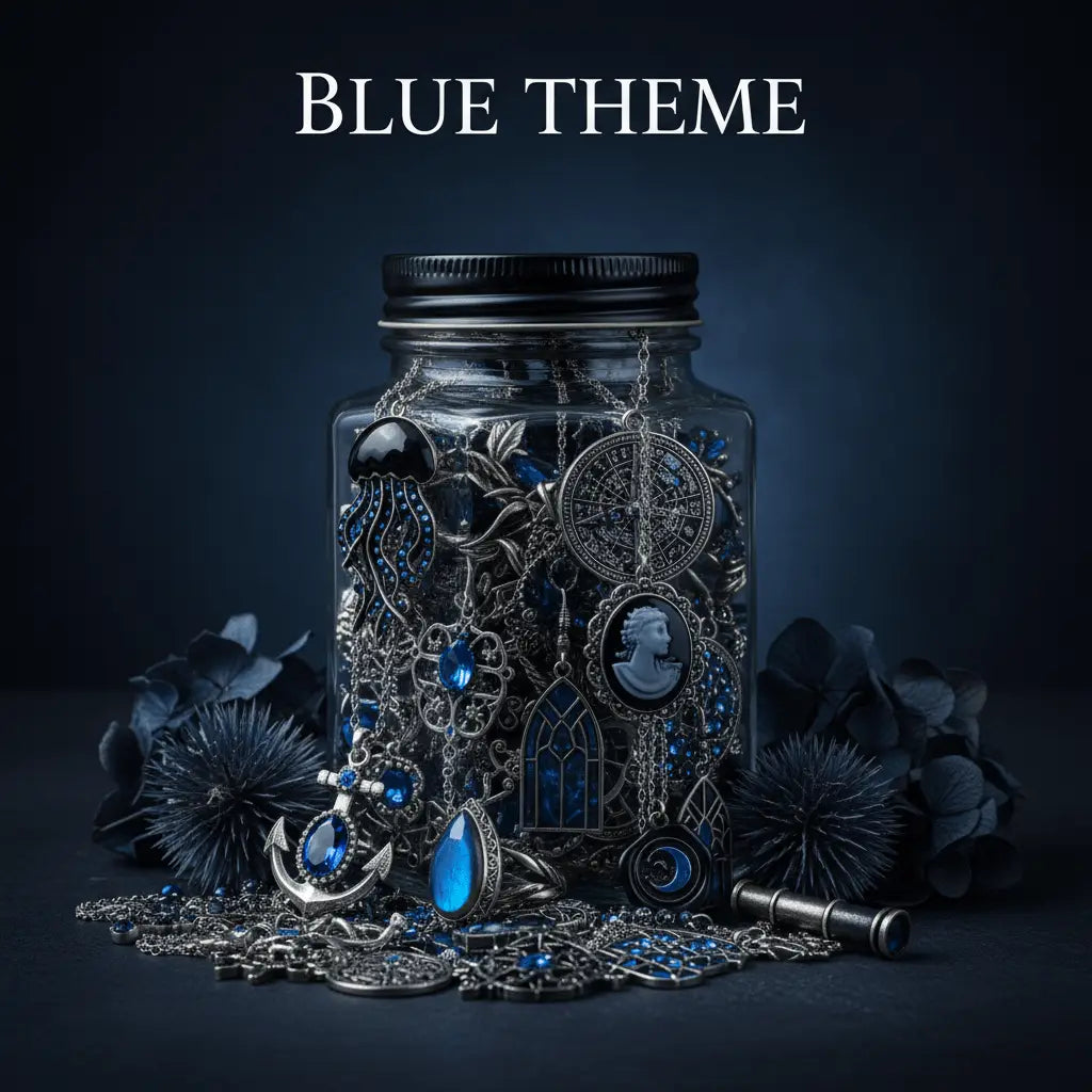 Dark Romance Color Edition – Gothic Jewelry Surprise Jar gothic jewelry gift set photo 12