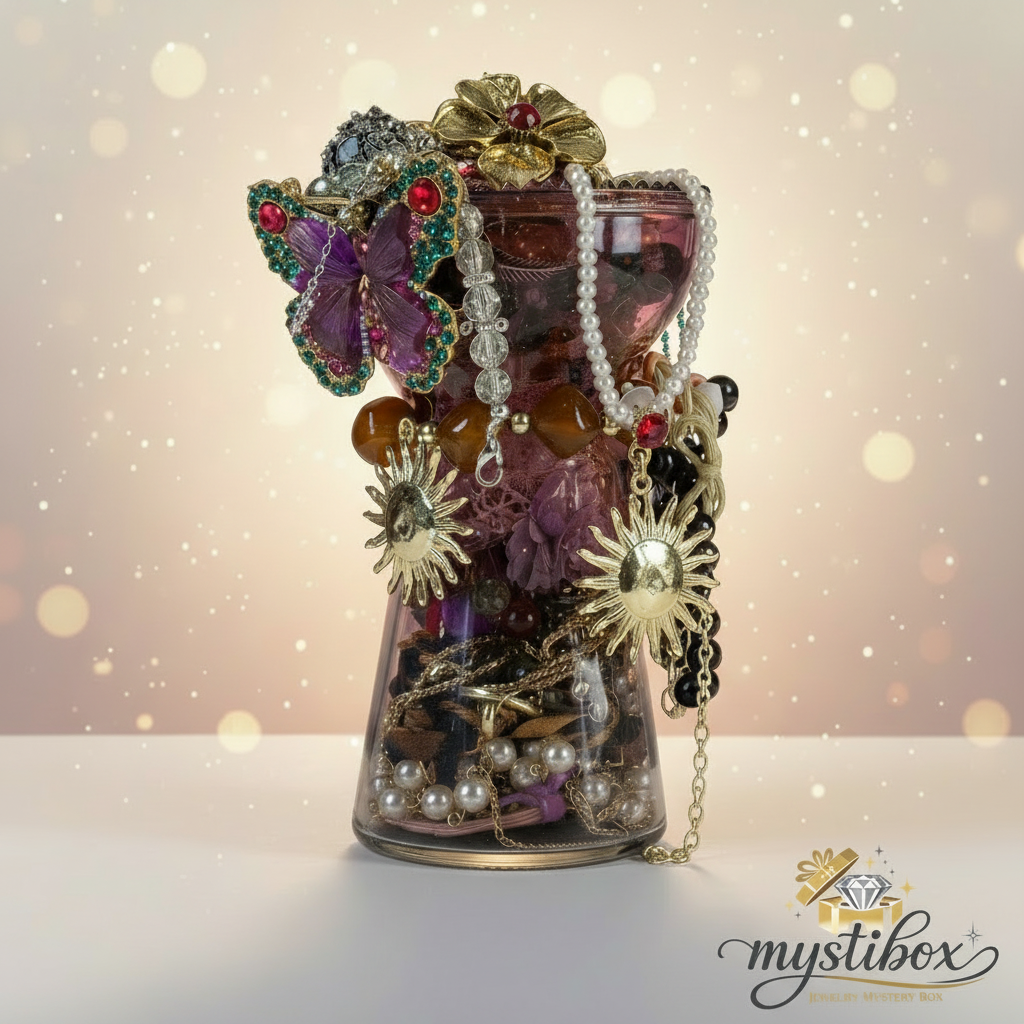 Glow – 25+ Piece Jewelry Surprise Jar curated jewelry surprise jar photo 4