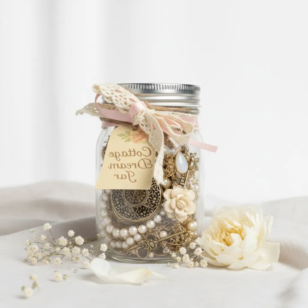 Cottage Dream Mystery Jewelry Jar – 25+ Whimsical Surprise Pieces | MystiBox