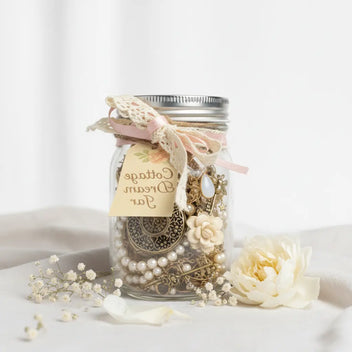 Cottage Dream Mystery Jewelry Jar – 25+ Whimsical Surprise Pieces | MystiBox