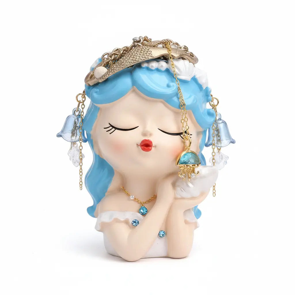 Ocean Pearl Mystery Jewelry Jar – 25+ Shell & Aqua Gem Surprise Pieces | MystiBox