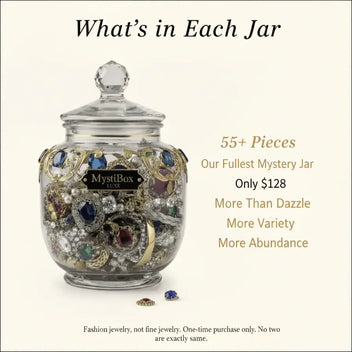 Luxe – 55+ Piece Ultimate Jewelry Surprise Jar curated jewelry surprise jar photo 2