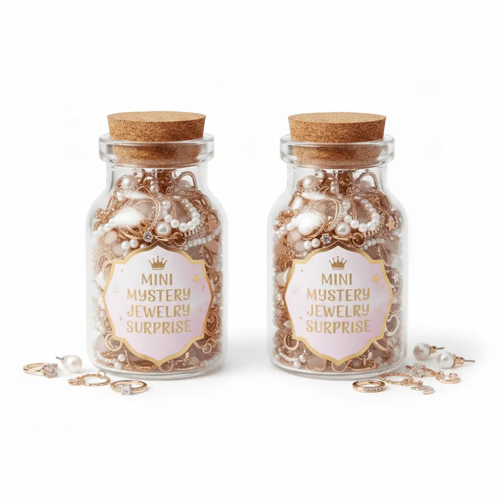 Mini – 5-Piece Jewelry Surprise Jar curated jewelry surprise jar photo 1