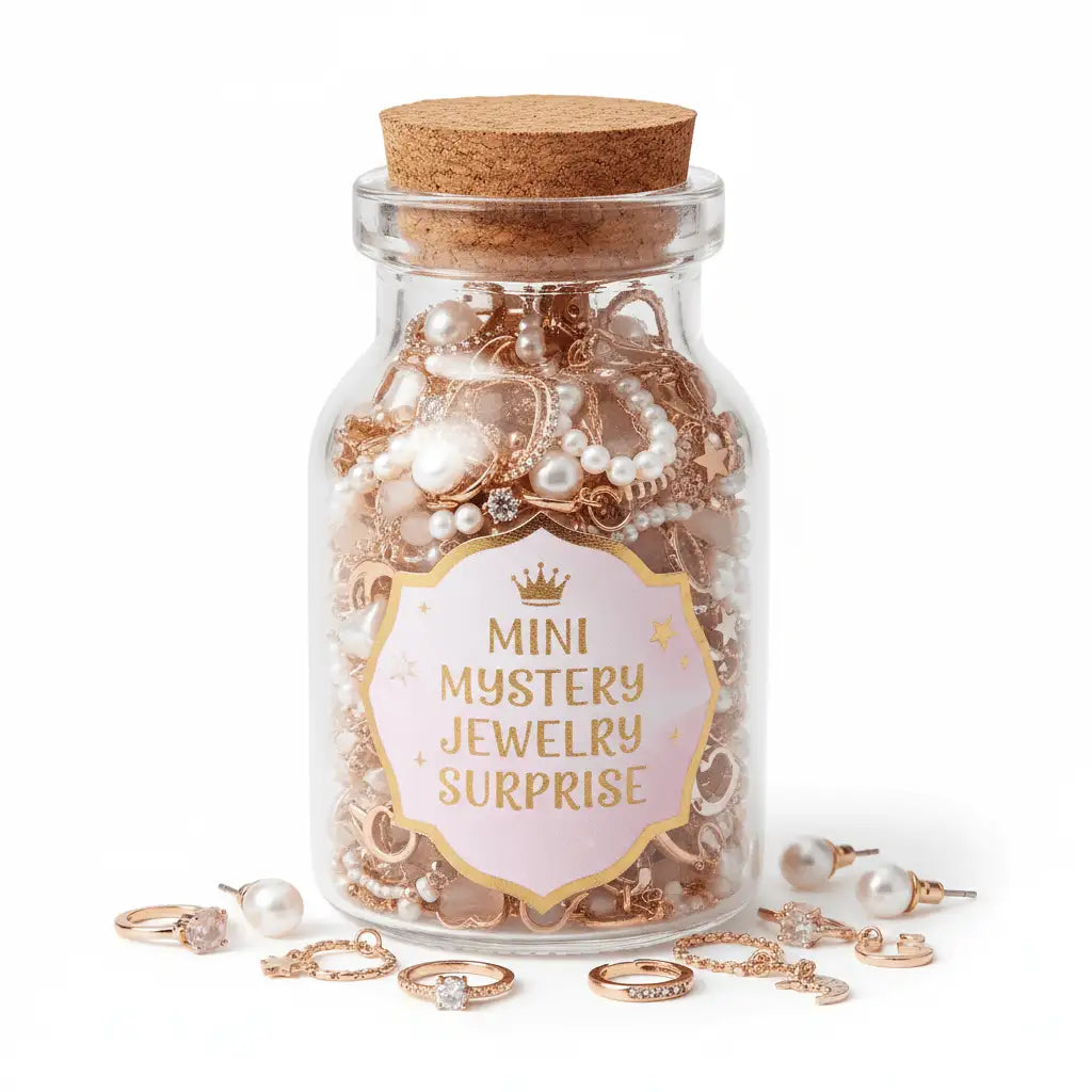 Mini – 5-Piece Jewelry Surprise Jar curated jewelry surprise jar photo 4