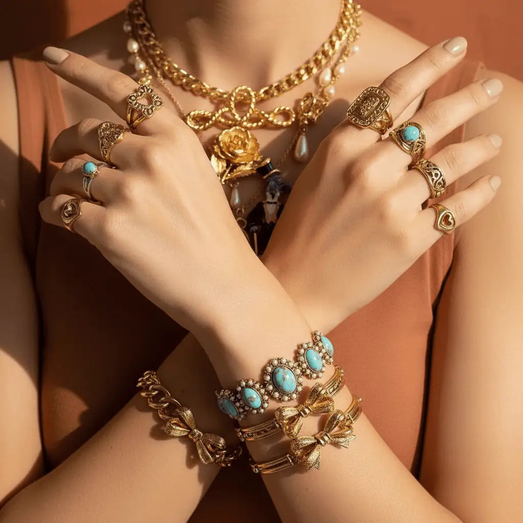 Dazzle – 40+ Piece Statement Jewelry Surprise Jar curated jewelry surprise jar photo 7
