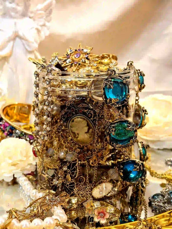 Dazzle – 40+ Piece Statement Jewelry Surprise Jar curated jewelry surprise jar photo 4