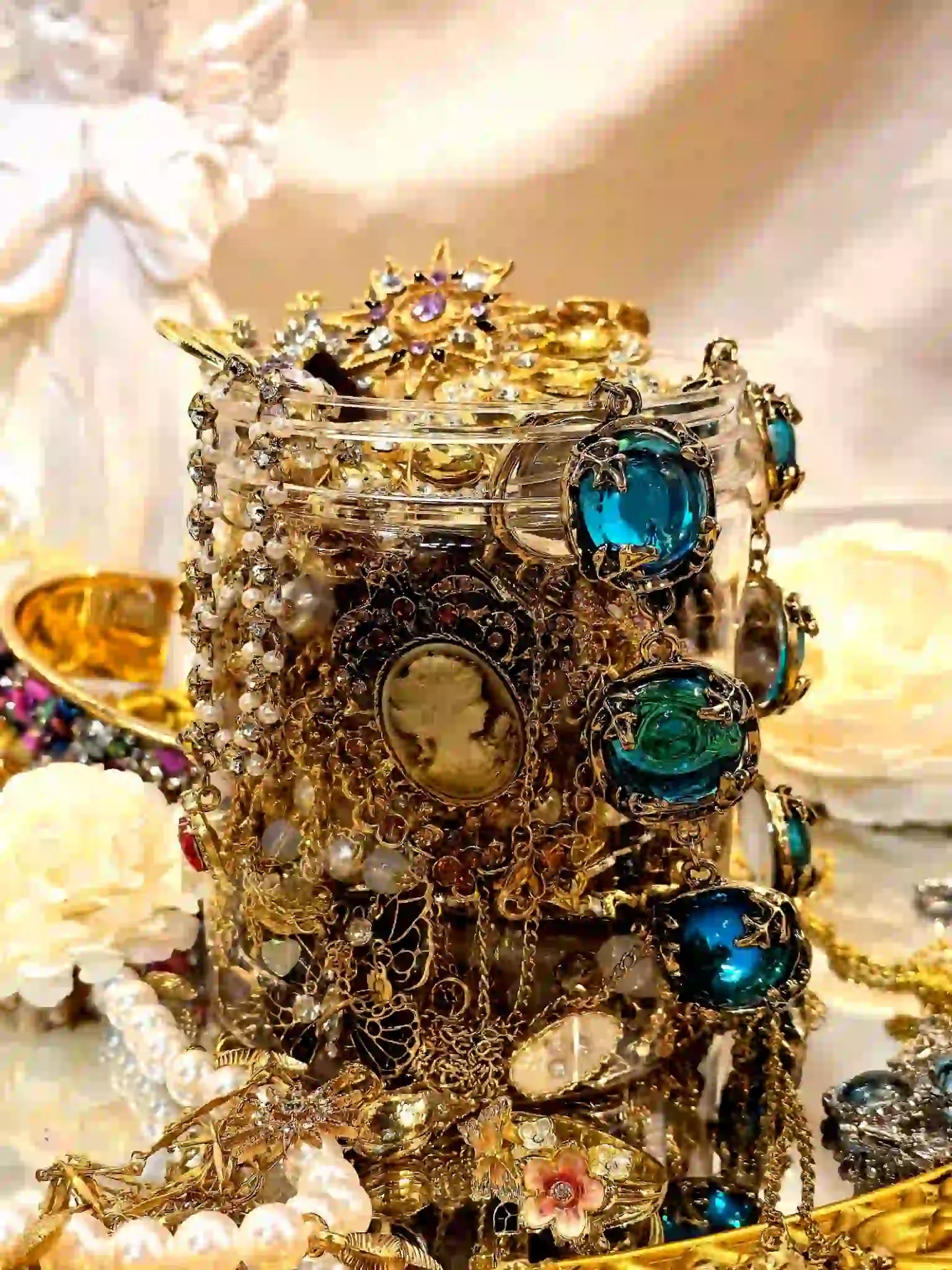 Dazzle – 40+ Piece Statement Jewelry Surprise Jar curated jewelry surprise jar photo 4