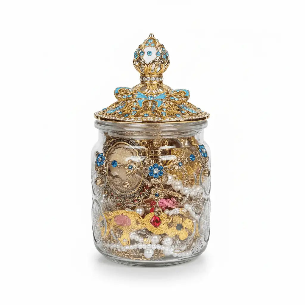 Dazzle – 40+ Piece Statement Jewelry Surprise Jar curated jewelry surprise jar photo 1