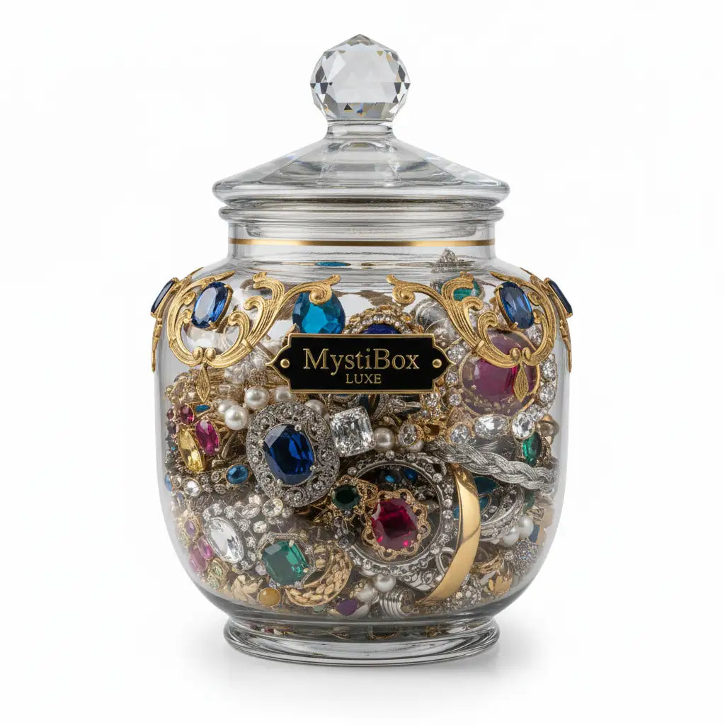 Luxe – 55+ Piece Ultimate Jewelry Surprise Jar curated jewelry surprise jar photo 1