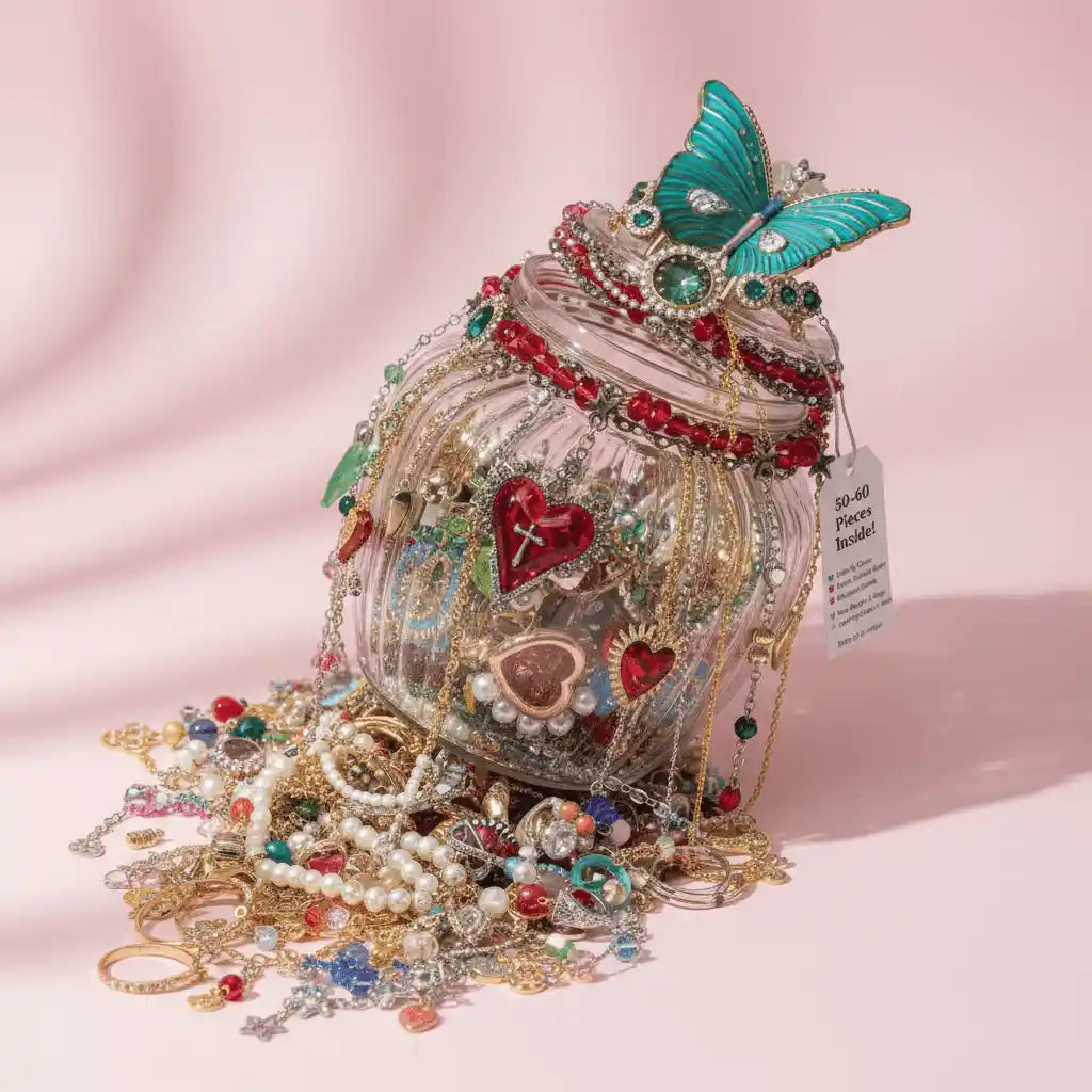Enchanted – Ultimate Artisan Jewelry Jar curated jewelry surprise jar photo 4