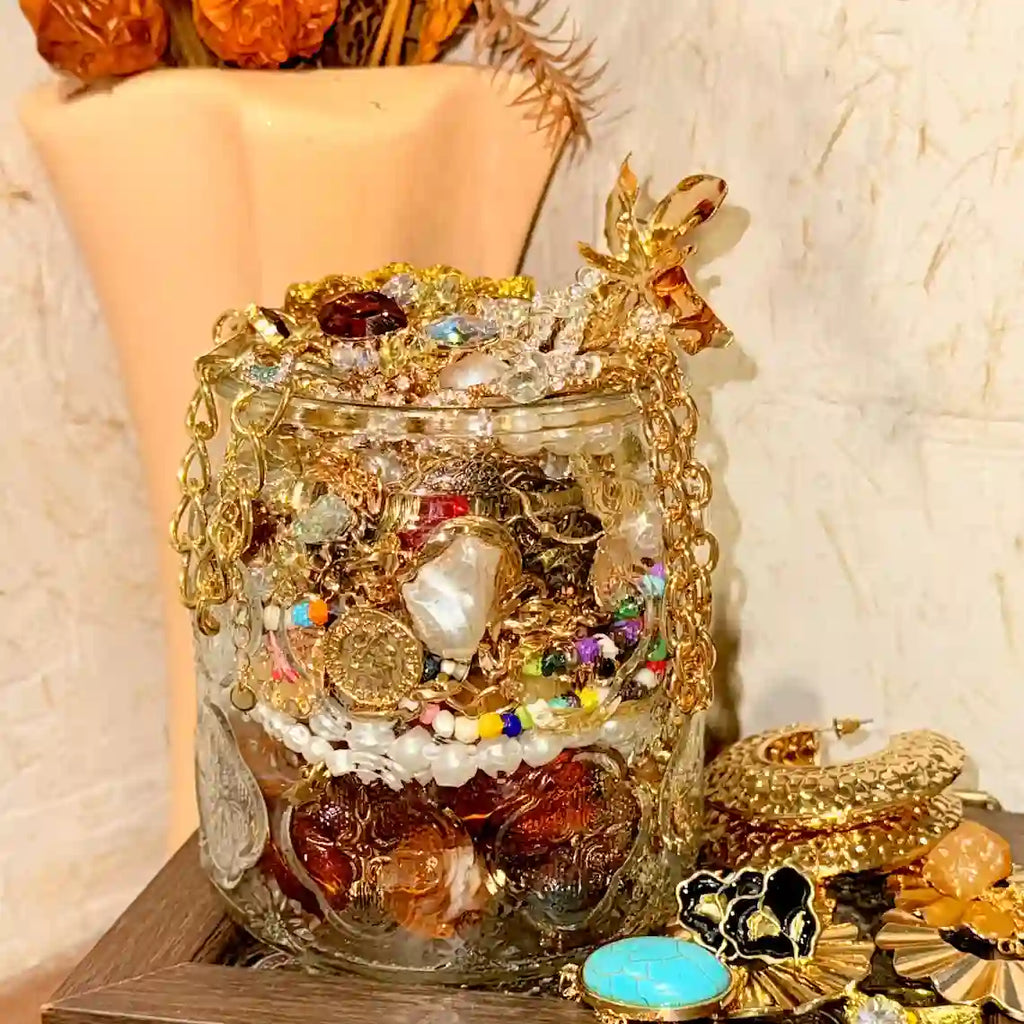Glow – 25+ Piece Jewelry Surprise Jar curated jewelry surprise jar photo 8