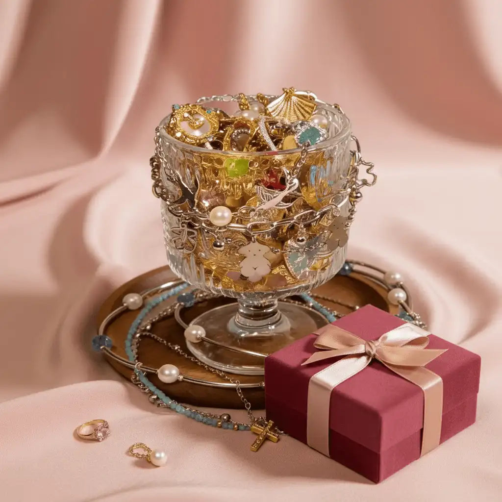 Glow – 25+ Piece Jewelry Surprise Jar curated jewelry surprise jar photo 6