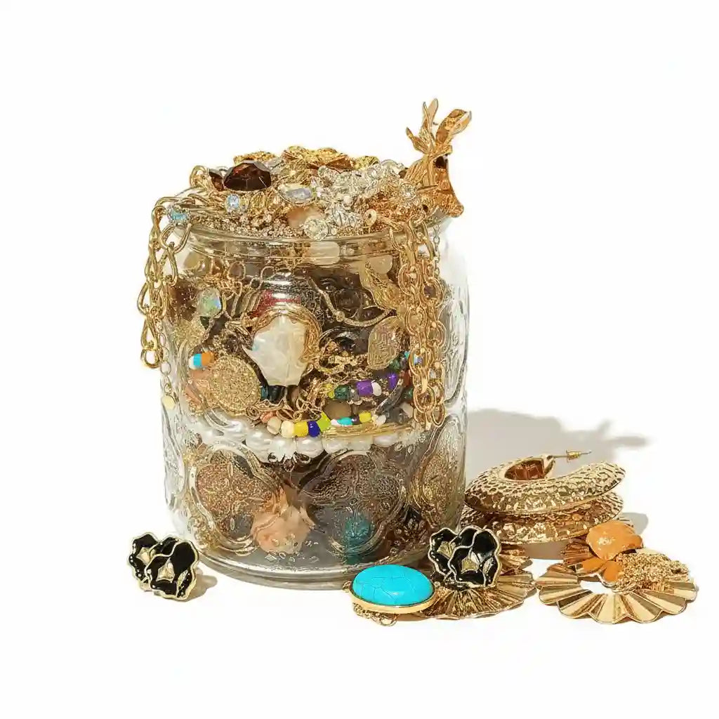 Glow – 25+ Piece Jewelry Surprise Jar curated jewelry surprise jar photo 1