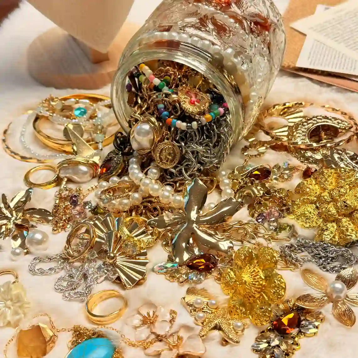 Glow – 25+ Piece Jewelry Surprise Jar curated jewelry surprise jar photo 10