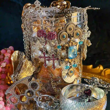 Luxe – 55+ Piece Ultimate Jewelry Surprise Jar curated jewelry surprise jar photo 5