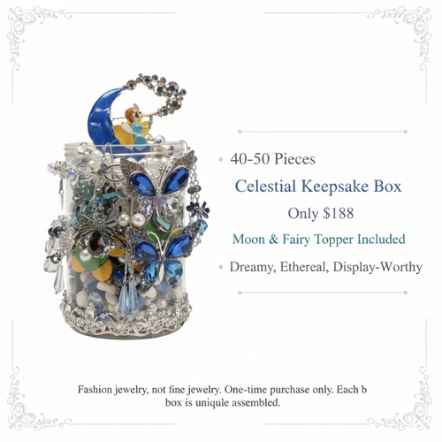 MystiBox Moonlit Butterfly – Celestial Keepsake Jewelry Box