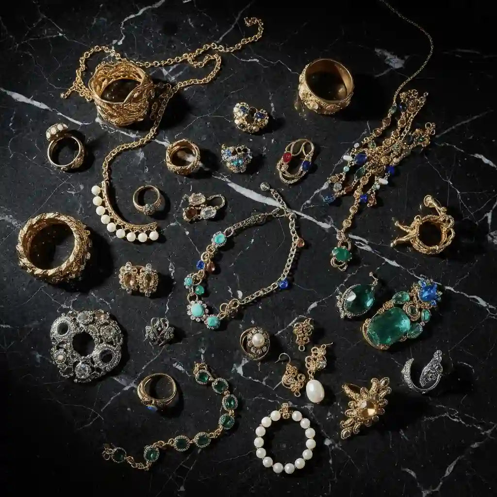 Sparkle – 15+ Piece Jewelry Surprise Jar curated jewelry surprise jar photo 5