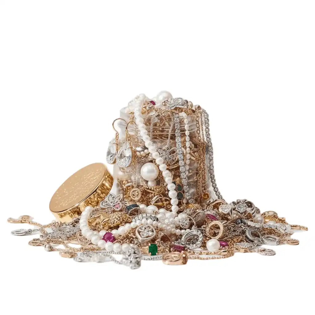 Sparkle – 15+ Piece Jewelry Surprise Jar curated jewelry surprise jar photo 1