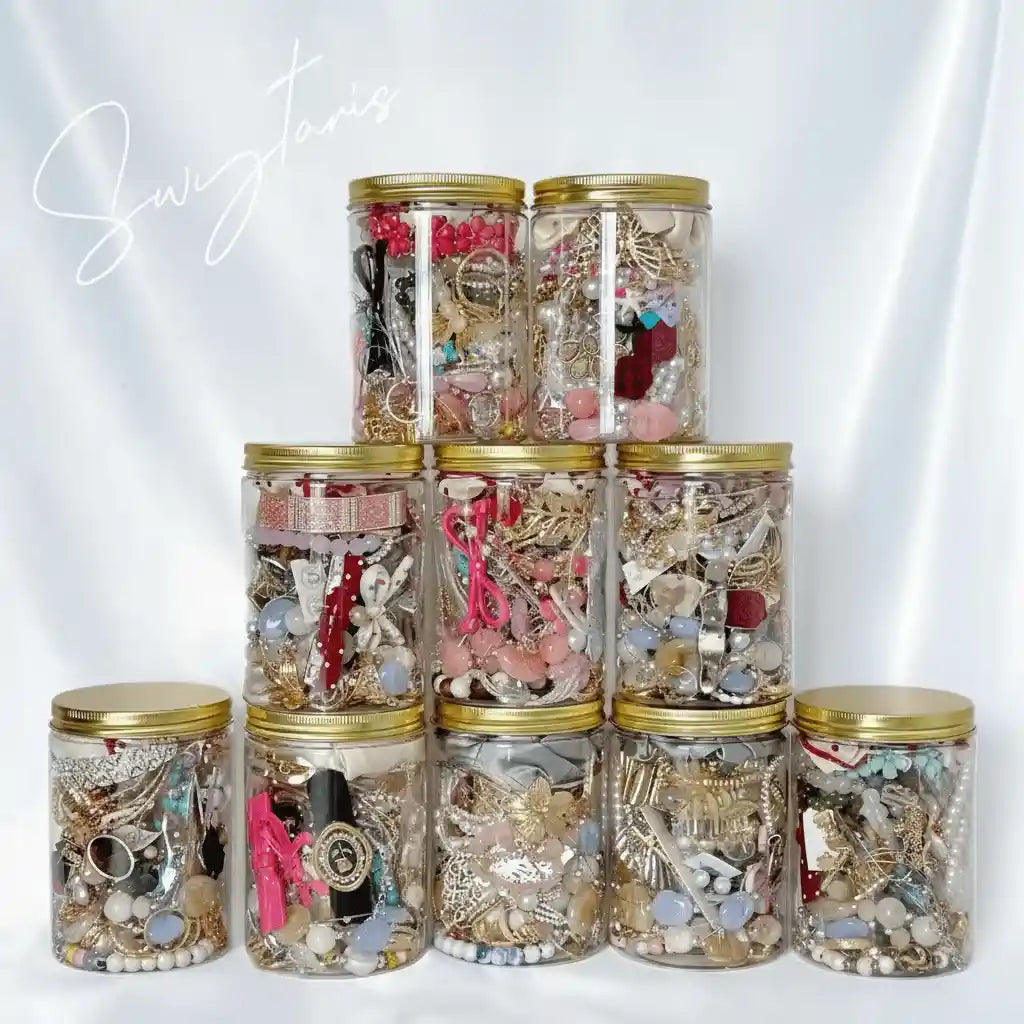 Sparkle – 15+ Piece Jewelry Surprise Jar curated jewelry surprise jar photo 4