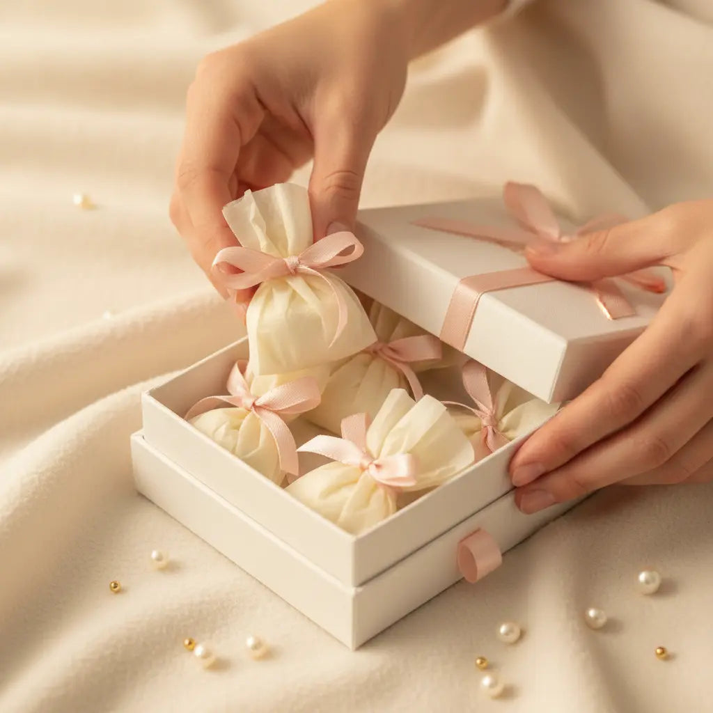 MystiBox mystery jewelry packing reveal with gift-ready surprise pieces